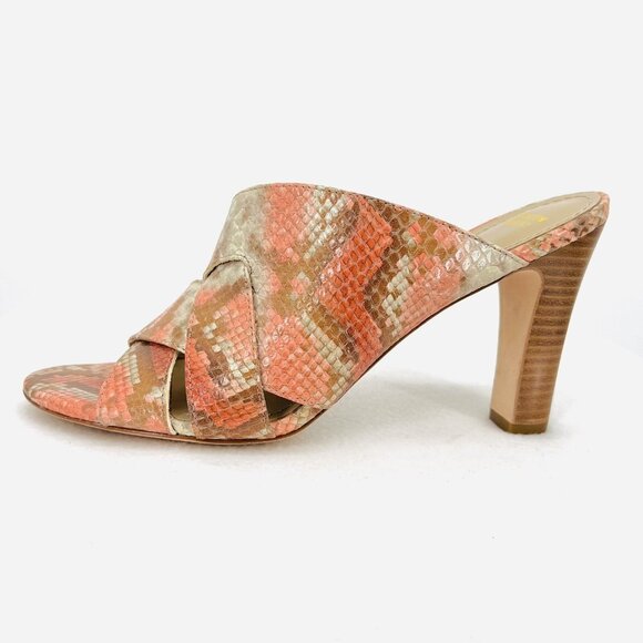 JOHNSTON & MURPHY Women Carrie Strappy Leather Sandal Open Toe Size 8.5M $188.00 - Picture 1 of 12